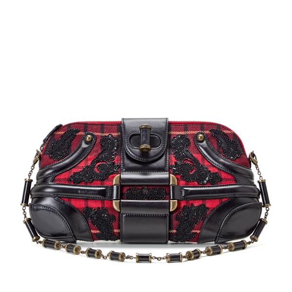 Alexander McQueen : Pochette Alexander Mcqueen  - Asta GIOIELLI OROLOGI E LUXURY GOODS - Faraone Casa d'Aste