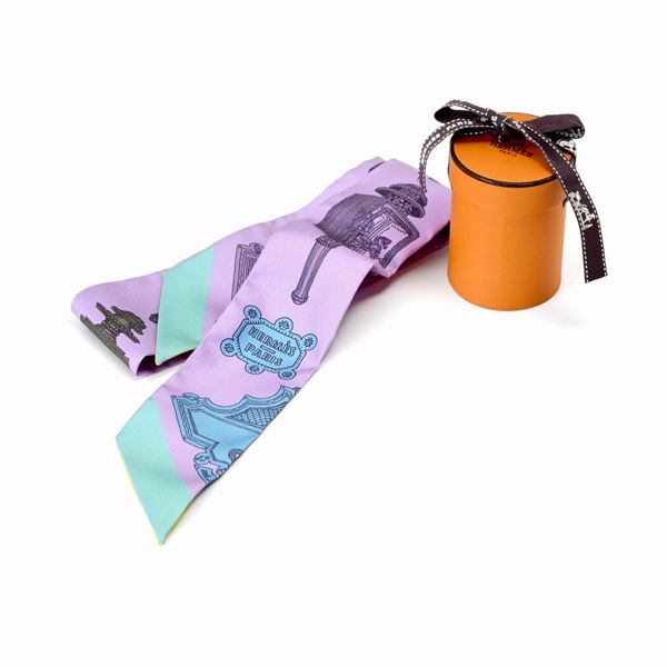 Hermes : Twilly Hermes con scatolina  - Asta GIOIELLI OROLOGI E LUXURY GOODS - Faraone Casa d'Aste
