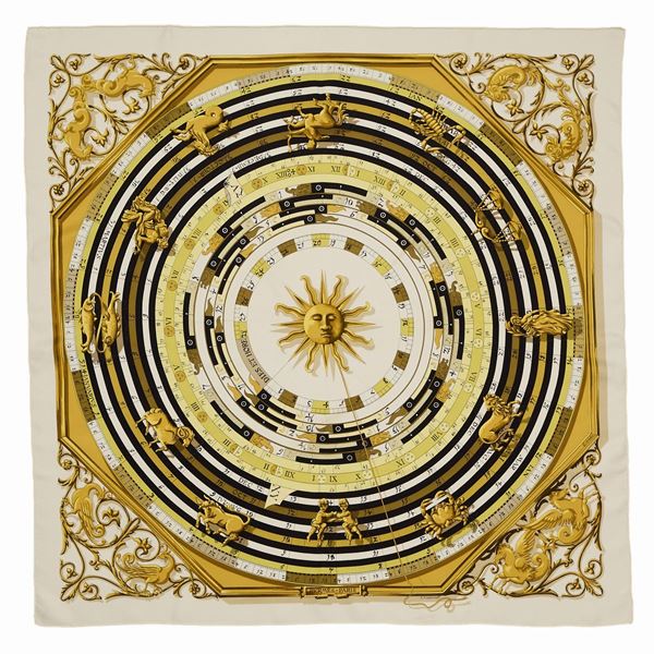 Hermès silk scarf