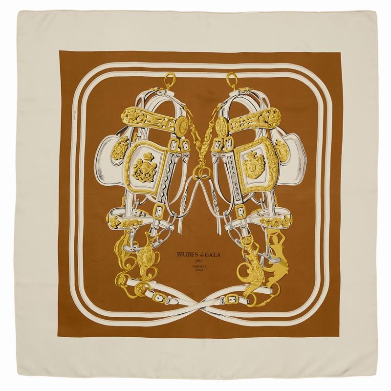 Hermes - Foulard Hermès in Seta