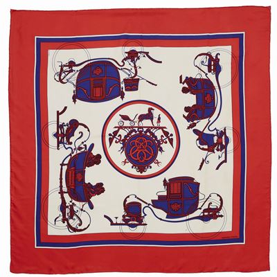 Foulard Hermès in Seta