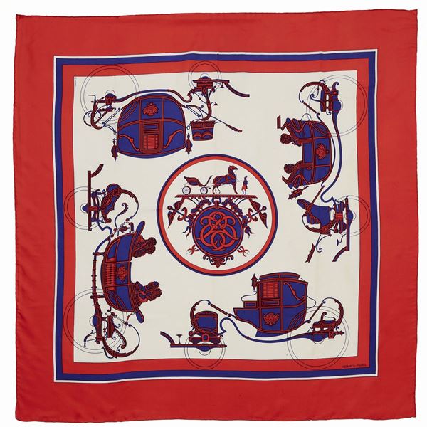 Hermes - Hermès silk scarf