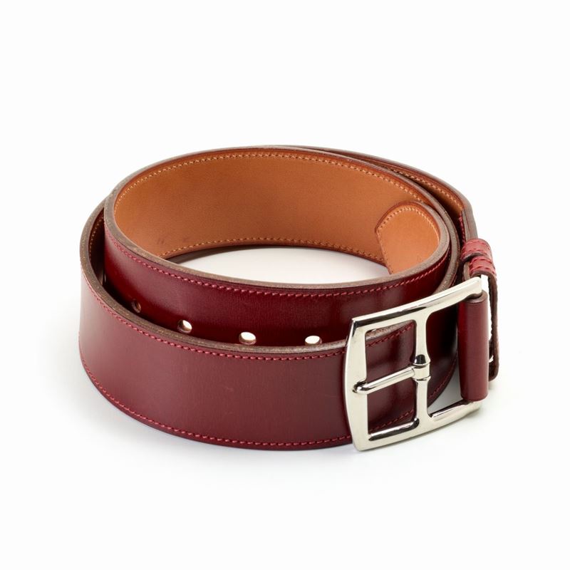 Hermes - Cintura Hermès Etriviere in Pelle, 2001