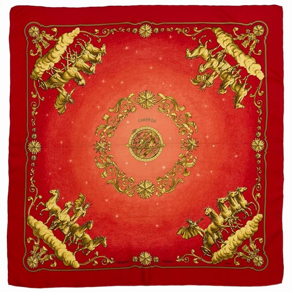 Hermes - Foulard Hermès in seta