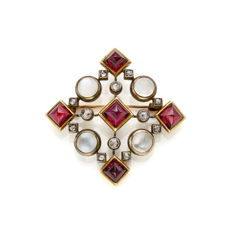 Spilla Oro Argento