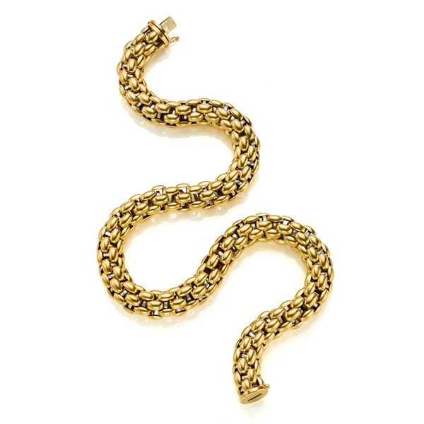 Fope gold necklace   - Auction GIOIELLI OROLOGI E LUXURY GOODS - Faraone Casa d'Aste