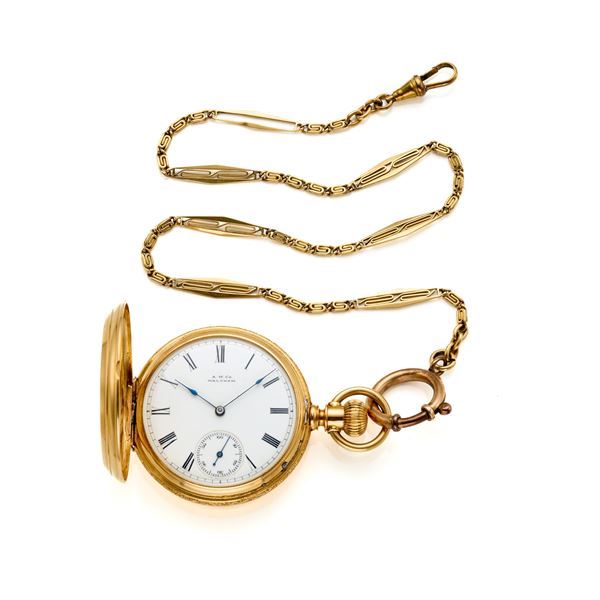 A. W. Co. Waltham orologio da tasca 