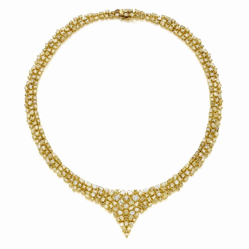 Collier in Oro con Diamanti