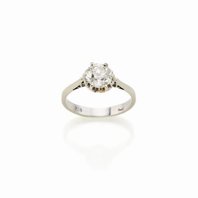 Anello in Oro con Diamante