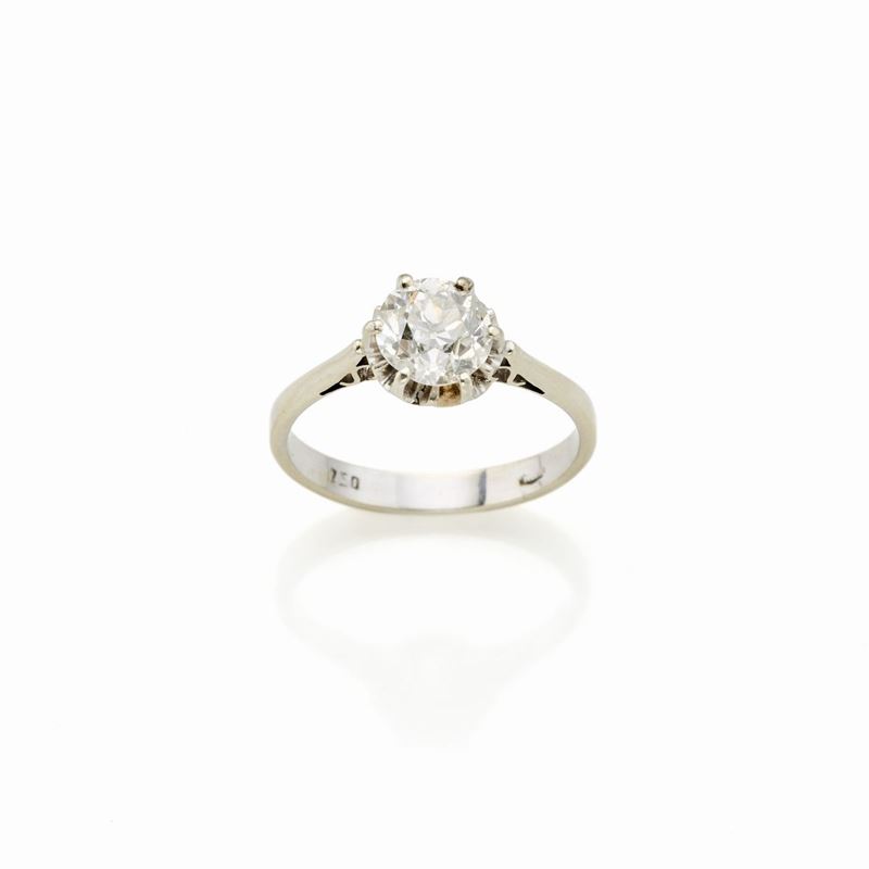 Anello in Oro con Diamante