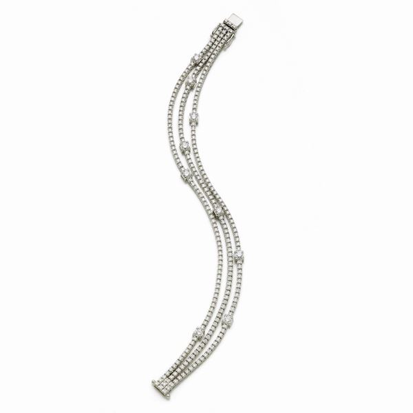 Bracciale Crieri in oro e diamanti