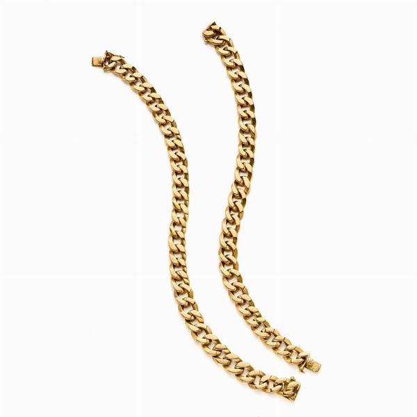 Due bracciali oro  - Asta GIOIELLI OROLOGI E LUXURY GOODS - Faraone Casa d'Aste