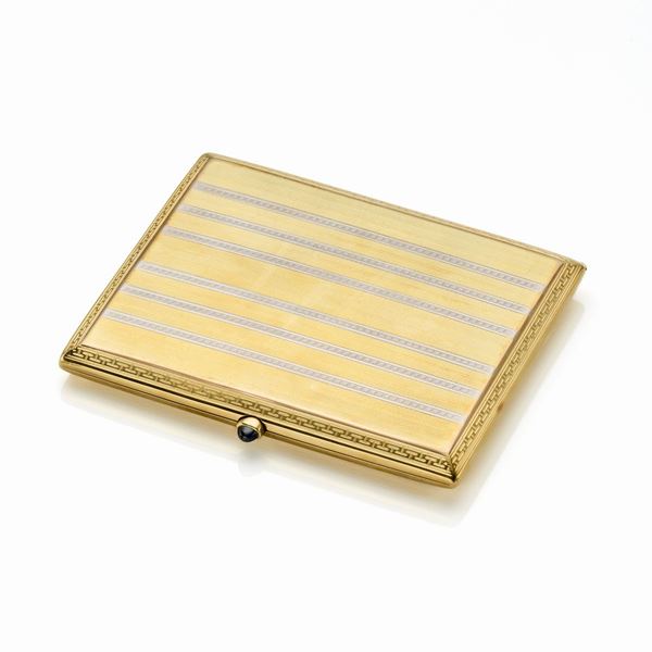 Gold cigarette box  - Auction GIOIELLI OROLOGI E LUXURY GOODS - Faraone Casa d'Aste