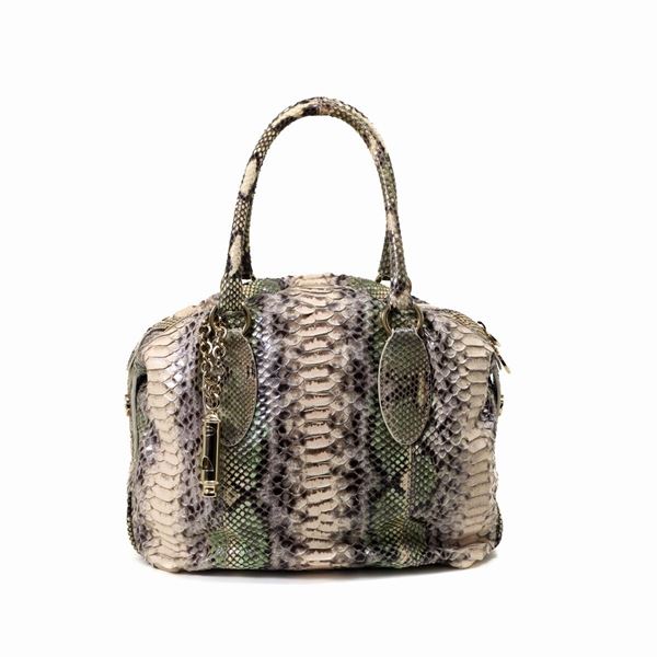 Borbonese : Borsa Borbonese pellame esotico  - Asta GIOIELLI, OROLOGI E LUXURY GOODS - Faraone Casa d'Aste