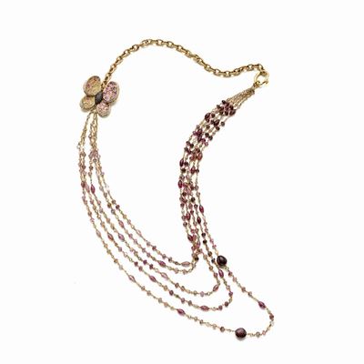 Collana in Oro con Farfalla