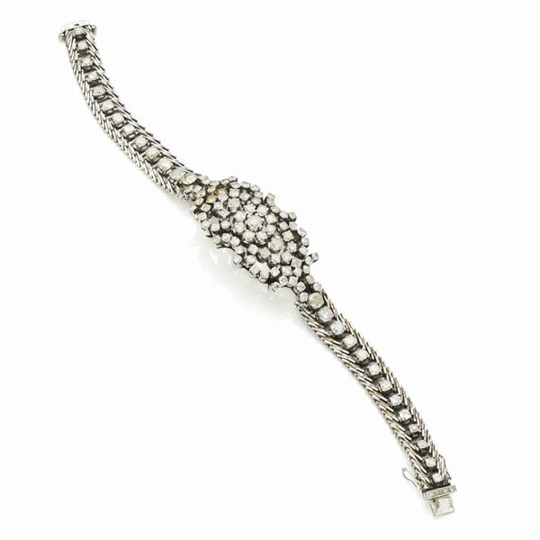 Bracciale in oro e diamanti