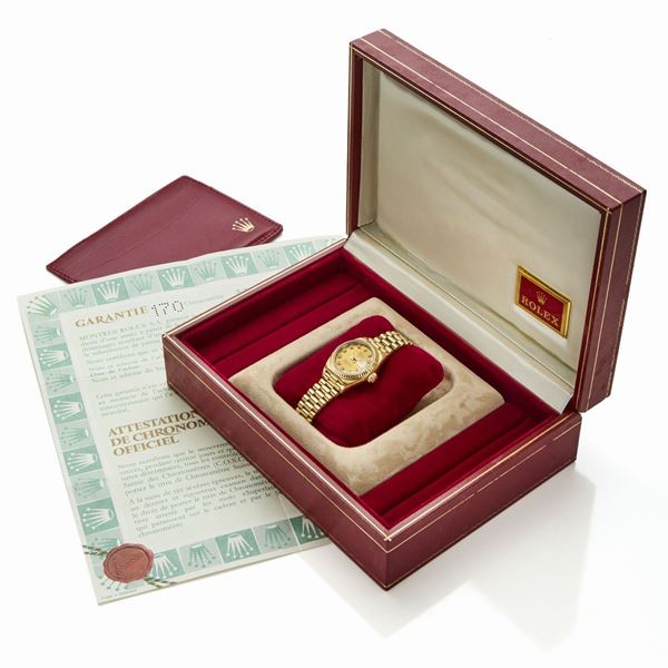 Rolex : Orologio Rolex Date Just Lady  - Asta GIOIELLI OROLOGI E LUXURY GOODS - Faraone Casa d'Aste