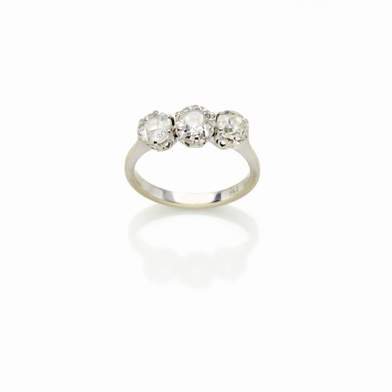 Anello Trilogy in Oro