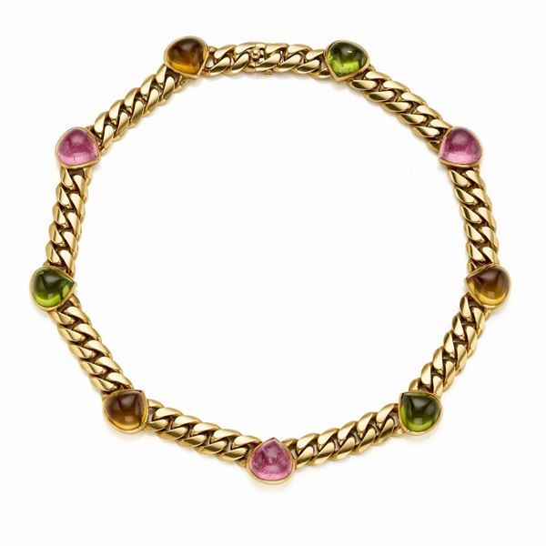 Bulgari : Collier Bulgari in oro  - Asta GIOIELLI OROLOGI E LUXURY GOODS - Faraone Casa d'Aste