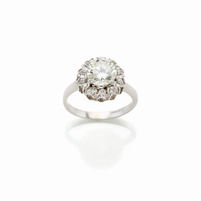 Anello in Oro con Diamante