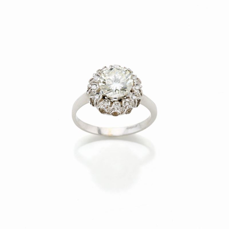 Anello in Oro con Diamante