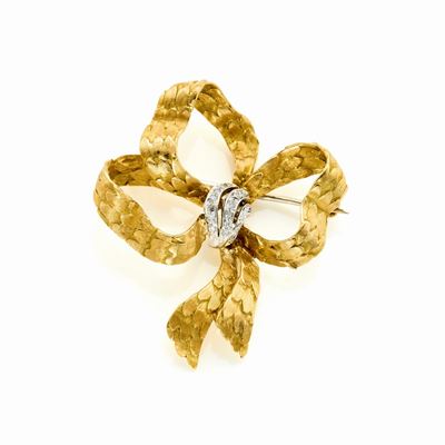 Spilla in Oro con Diamanti