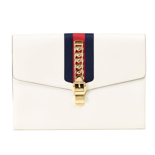 Gucci : Clutch Gucci Sylvie  - Asta GIOIELLI, OROLOGI E LUXURY GOODS - Faraone Casa d'Aste