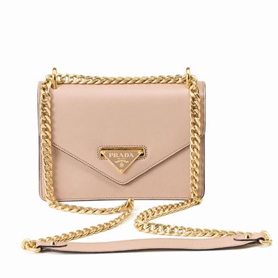 Borsa Prada in Pelle Cipria