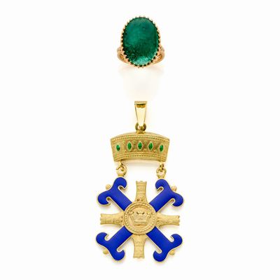 Lotto Composto da Anello e Pendente