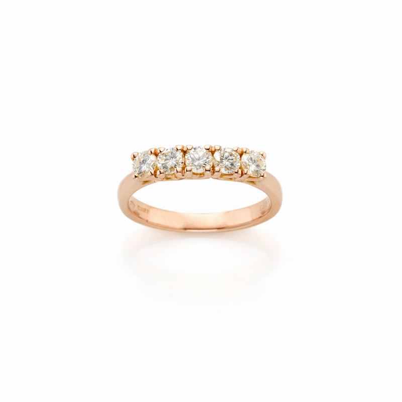 Anello in Oro con Diamanti