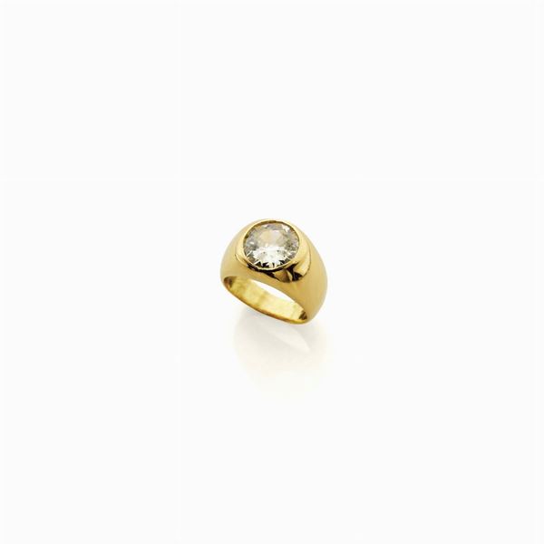 Cusi : Anello firmato Cusi  - Asta Gioielli e orologi del XX secolo - Faraone Casa d'Aste