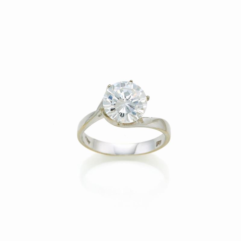 Anello in Oro con Diamante