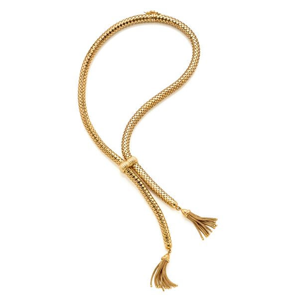 Gold necklace  - Auction GIOIELLI, OROLOGI E ARGENTI - Faraone Casa d'Aste