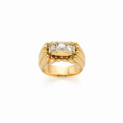 Anello in Oro con Diamanti
