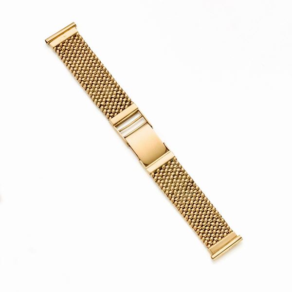 Gold watch bracelet