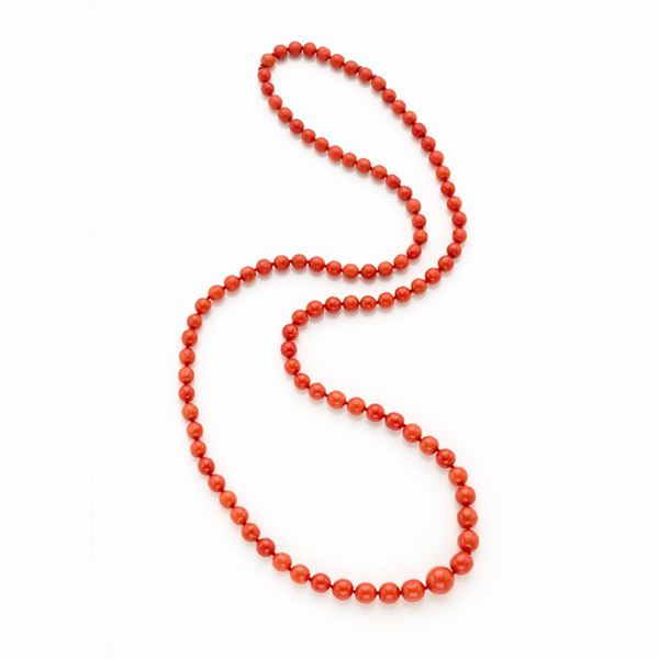 Collana in corallo 