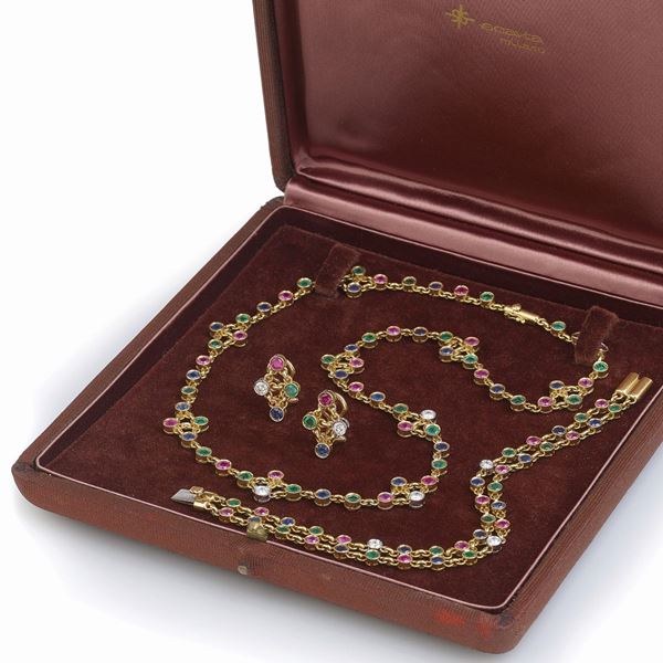 Scavia : Parure firmata Scavia  - Auction Gioielli e orologi del XX secolo - Faraone Casa d'Aste