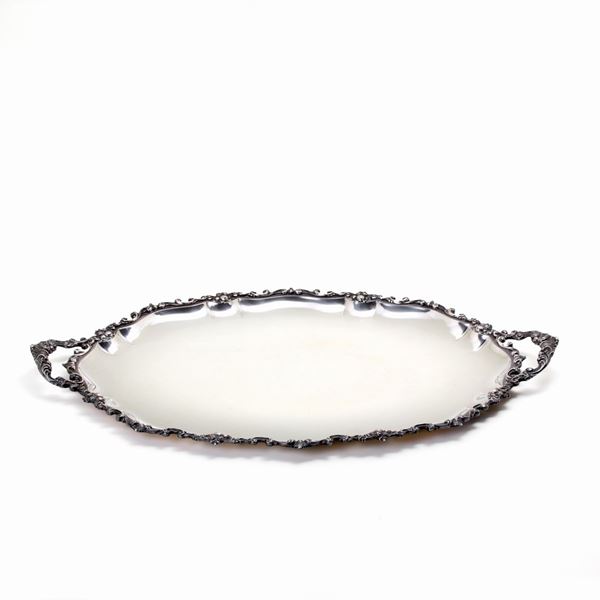 Silver tray
