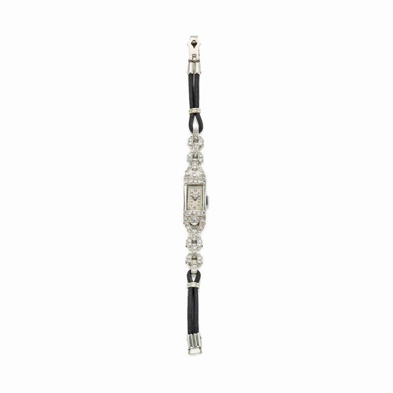 Orologio in Platino e Diamanti