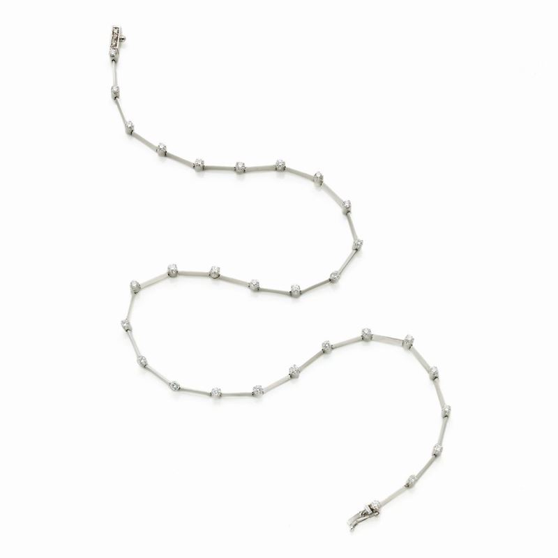 Collana in Oro e Diamanti