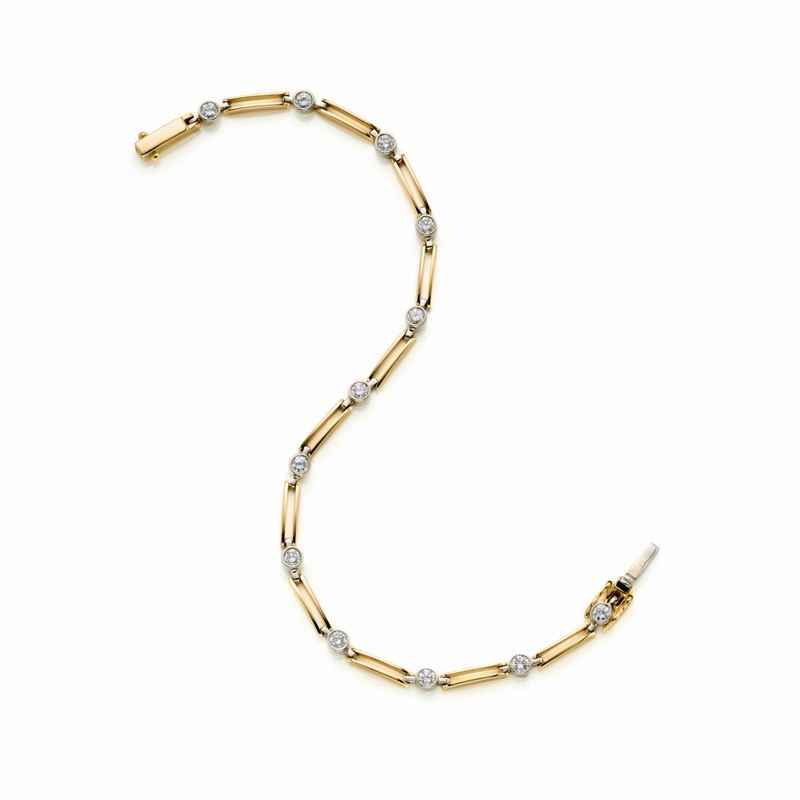 Bracciale in Oro con Diamanti
