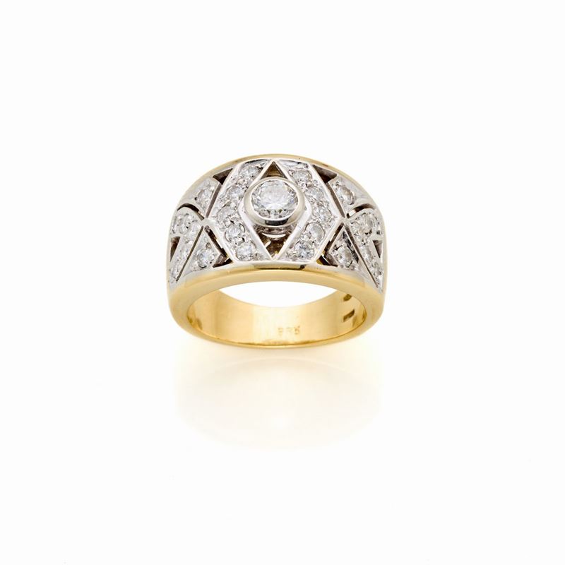 Anello in Oro con Diamanti