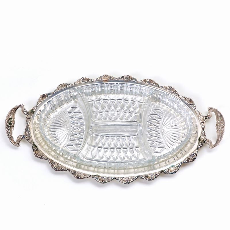 Antipastiera in argento