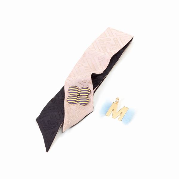 Fendi : Lot composed of Fendi Twilly and pendant  - Auction GIOIELLI, OROLOGI E LUXURY GOODS - Faraone Casa d'Aste