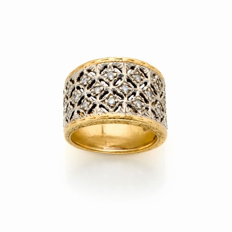 Anello in Oro con Diamanti