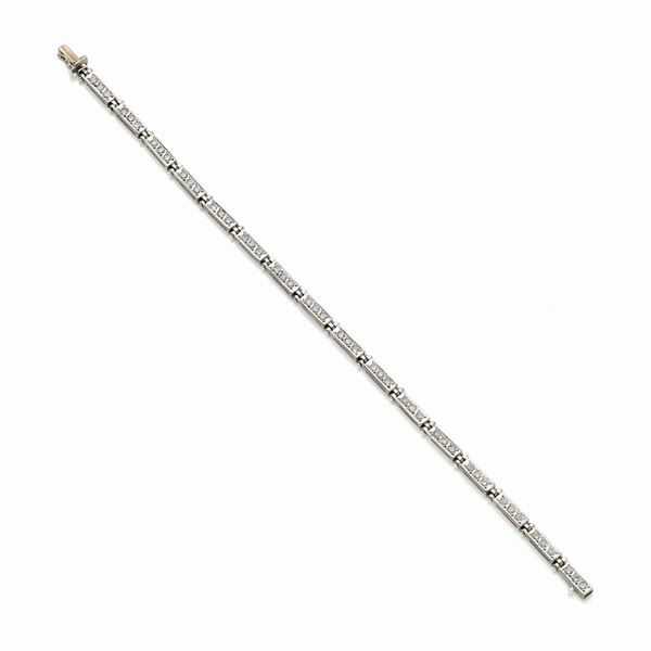 Gold and diamond bracelet  - Auction GIOIELLI, OROLOGI E LUXURY GOODS - Faraone Casa d'Aste