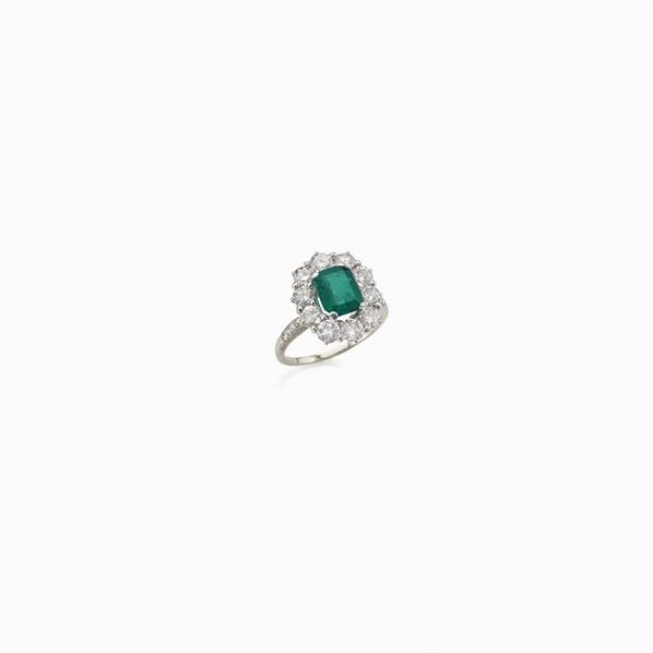 Anello in platino 