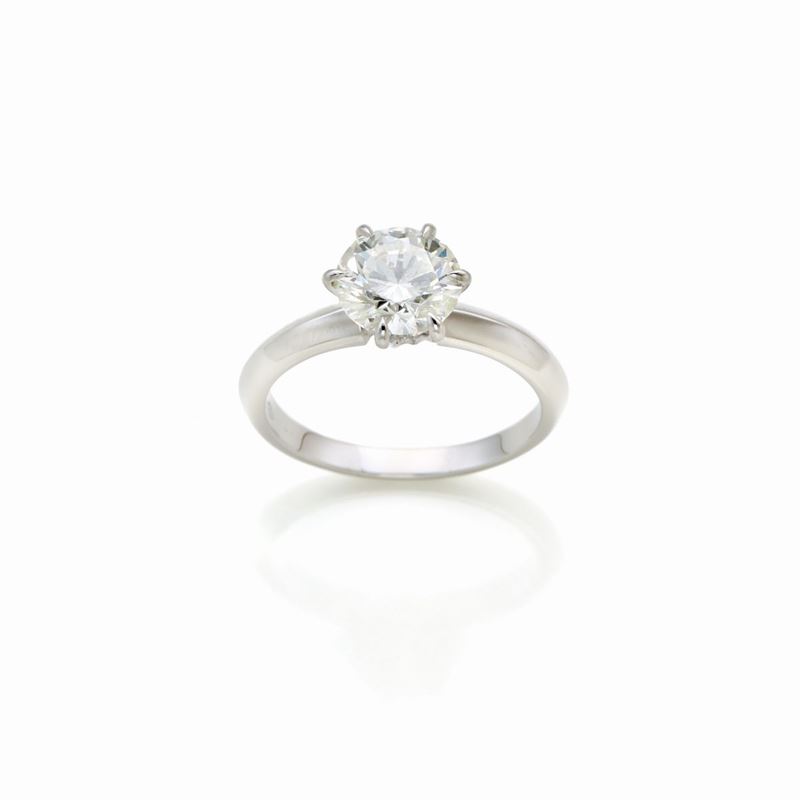 Anello in Oro con Diamante