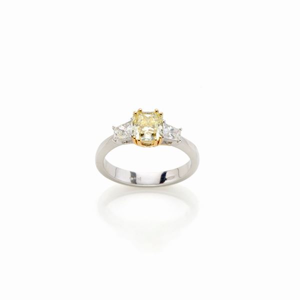 Gold and diamond ring  - Auction GIOIELLI, OROLOGI E LUXURY GOODS - Faraone Casa d'Aste
