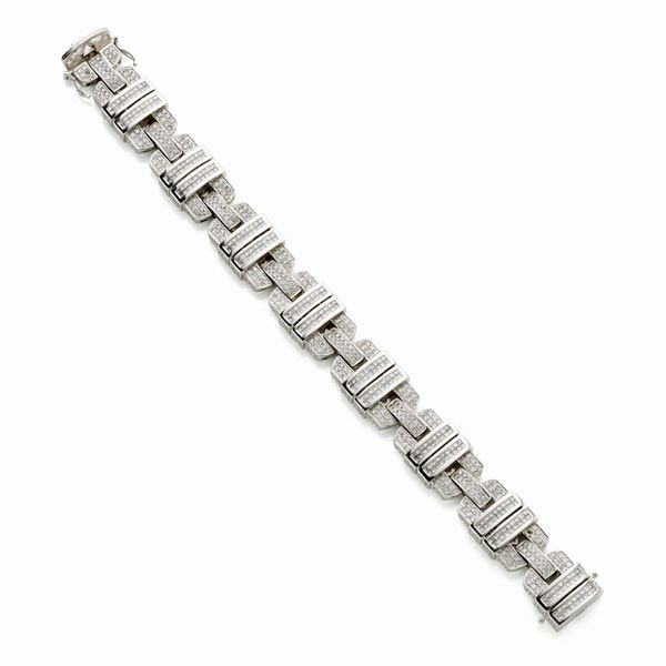 Bracciale in oro e diamanti